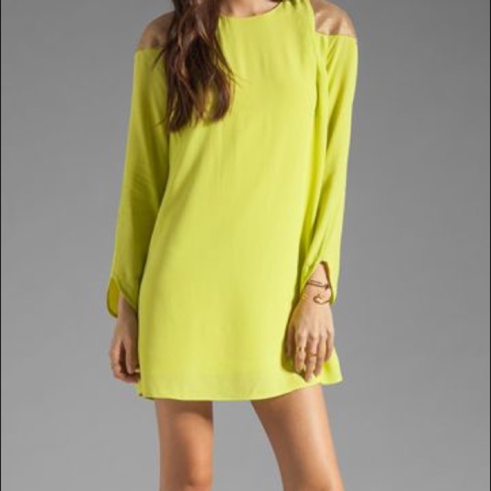Lime Finders Keepers Revolve Waiting Game Dress